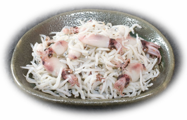 イカ入りしらす